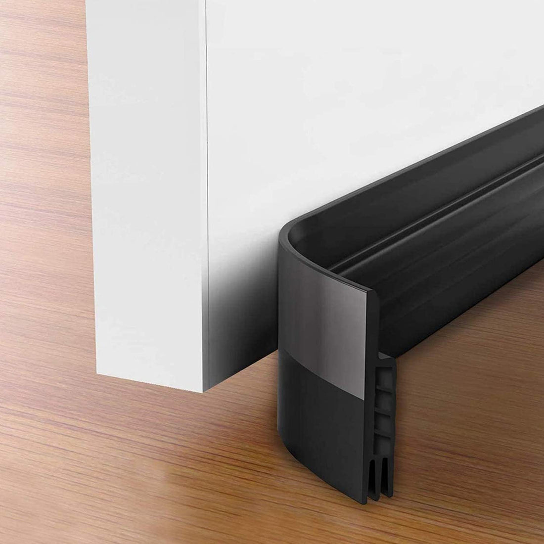 TPE Self-adhesive Three-layer Hollow Door Seam Bottom Sealing Strip