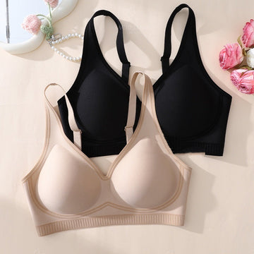 Seamless Jelly Womens Push-Up Bra That Makes You Look Bigger