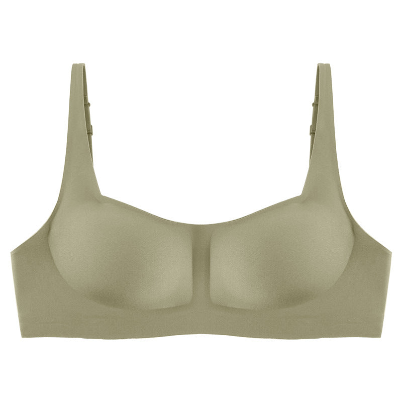 Jelly Strips Gather Comfort And Seamless Sleep Bra Vest