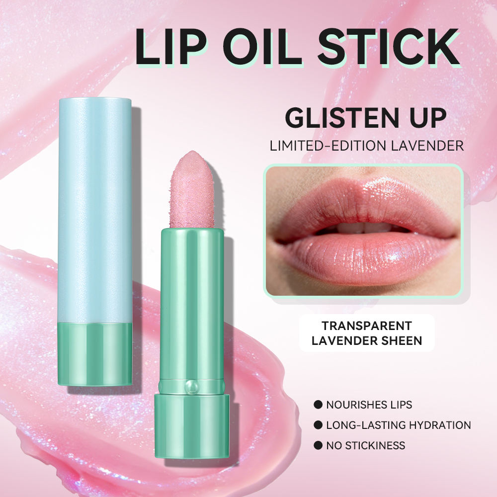 Sugar Crystal Lip Oil Stick – Hydrating Gloss Shine