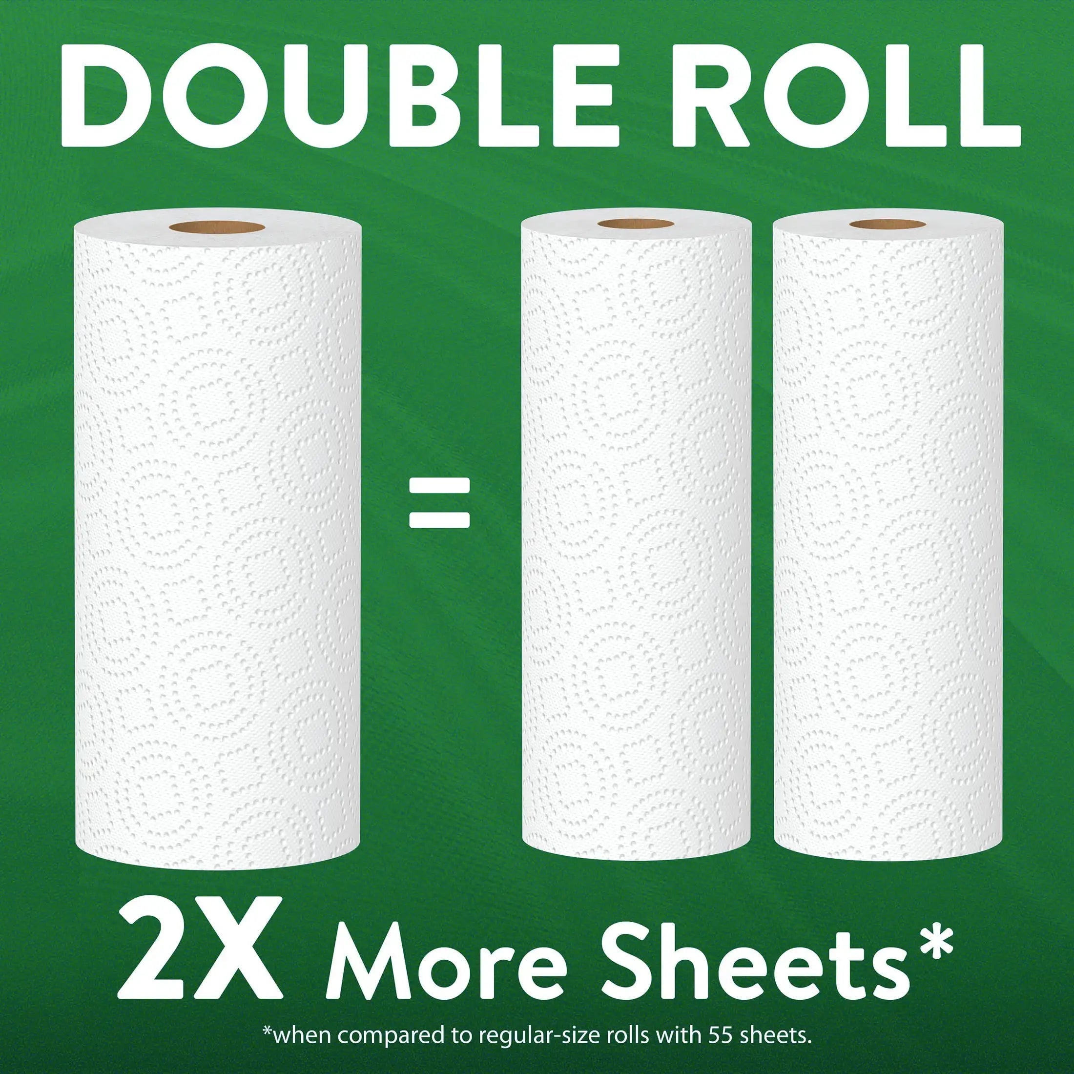 Ultra Strong Paper Towels, 6 Double Rolls