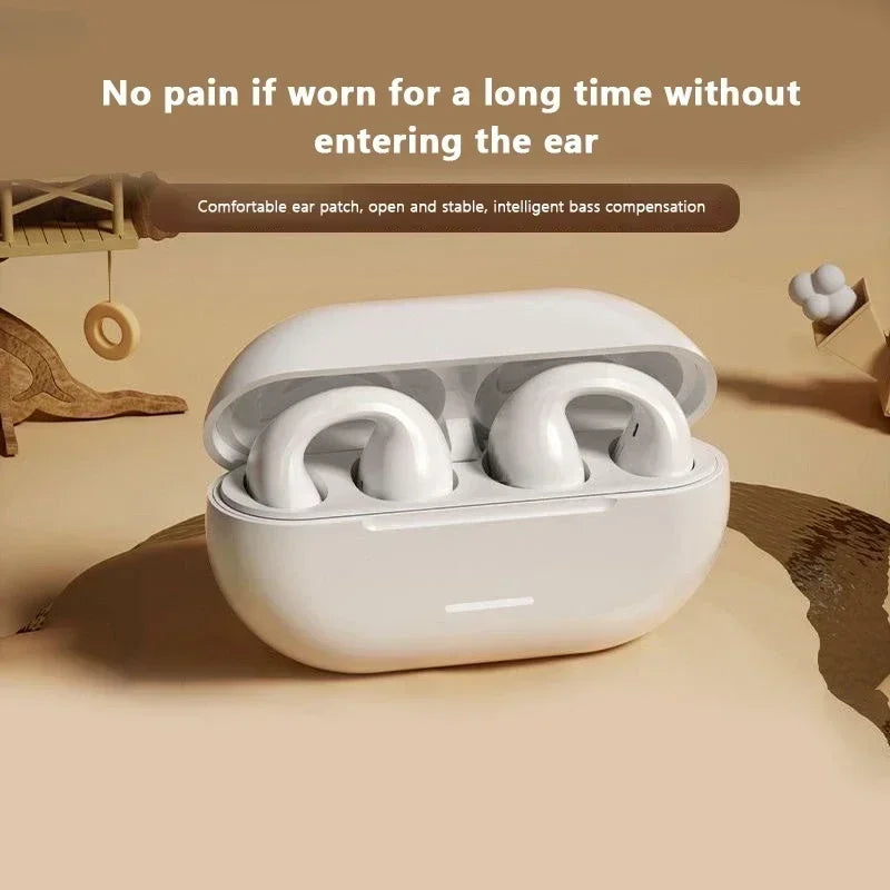 New Original T75 Bone Conduction Wireless Bluetooth 5.3 Headphones – Waterproof TWS Sports Earphones with HiFi Sound Quality