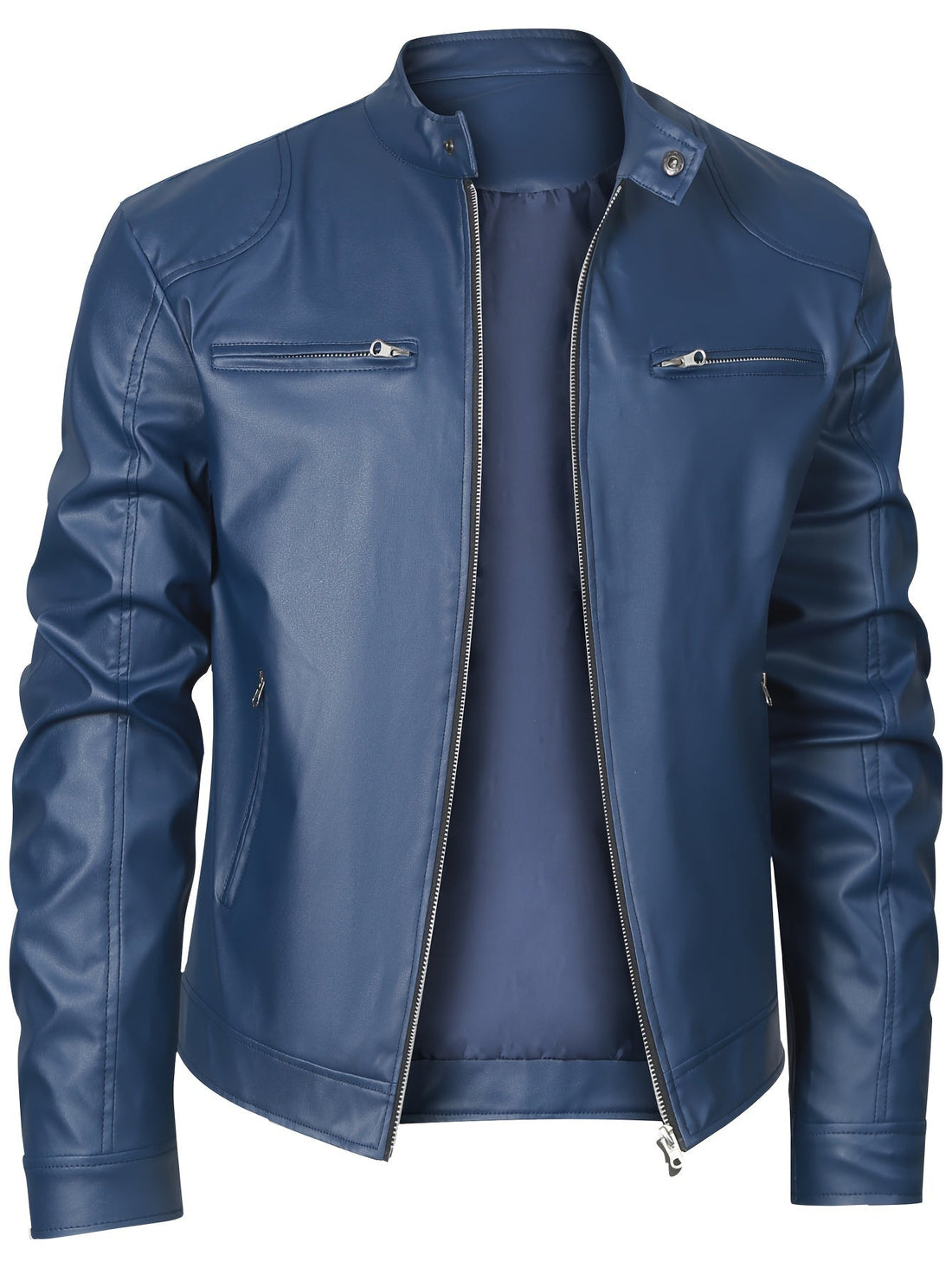 [Windproof Stand Collar Jacket] Stylish Windproof Stand Collar 2023 New Jacket for Men - Suitable for Spring And Autumn Outdoor Casual Motorcycle Wear