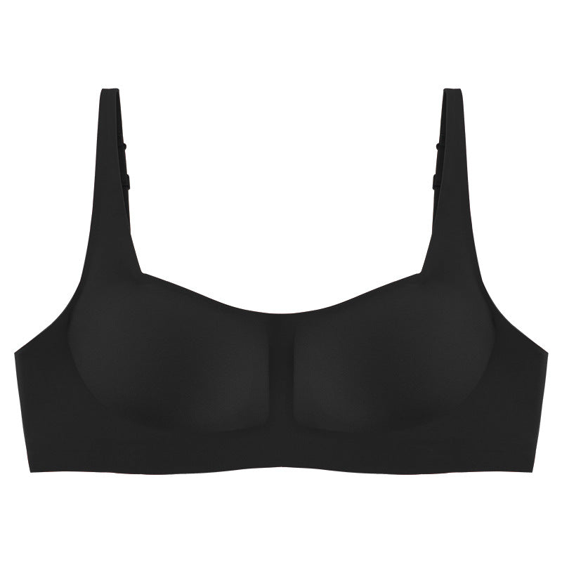 Jelly Strips Gather Comfort And Seamless Sleep Bra Vest